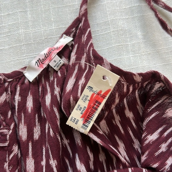 Madewell Brand 💯% Cotton Boho Spaghetti Strap Midi Sundress - Picture 6 of 10